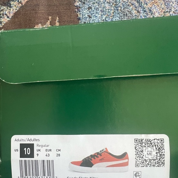 New in box men’s Puma Suede Skate Nitro sneakers - Picture 10 of 11